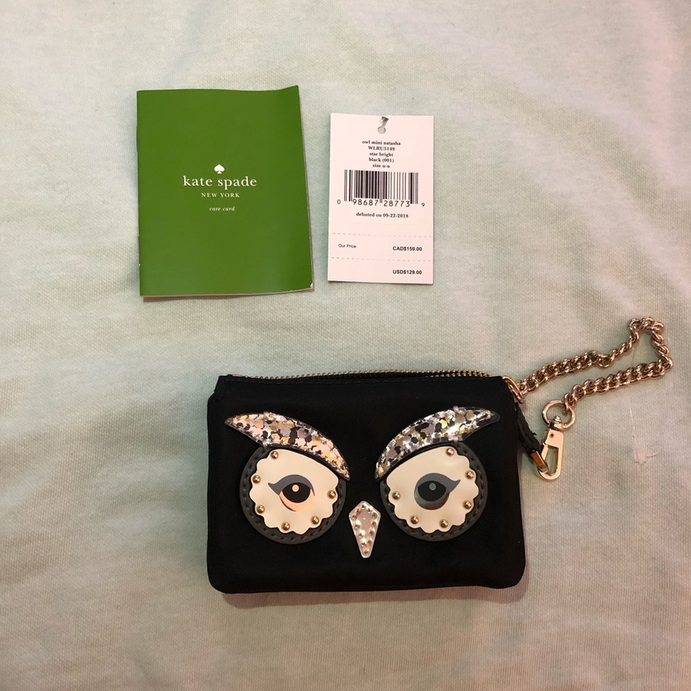 ❌SOLD❌NEW KATE SPADE OWL WALLET 🦉